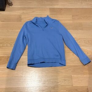 Vineyard Vines Blue Kids 1/4 zip